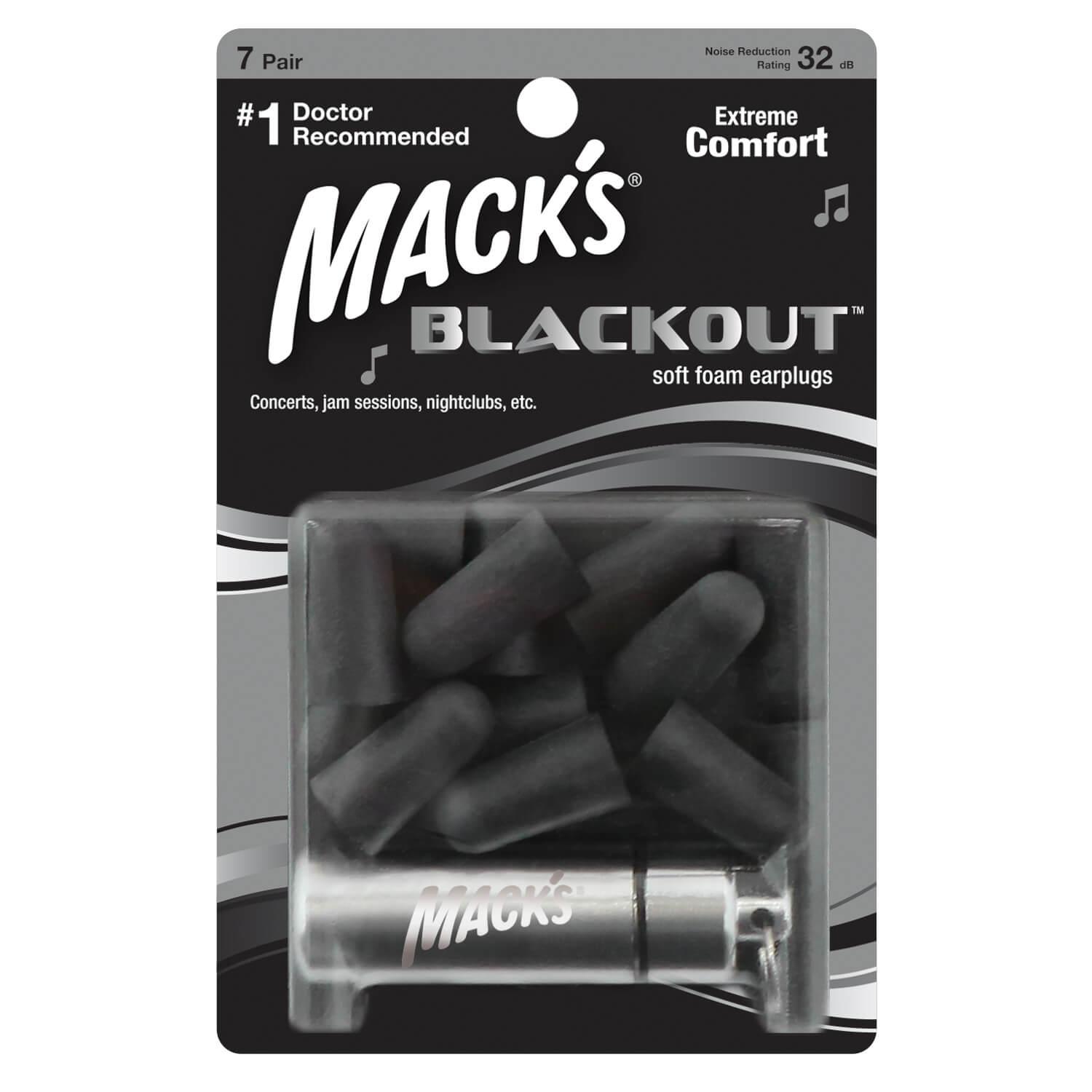 Hộp 7 Đôi nút bịt tai chống ồn BlackOut (987) - ( Có hộp đựng inox siêu bền )