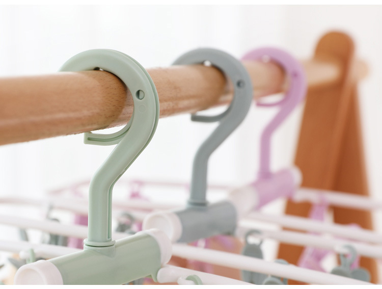 Móc chùm phơi quần áo 12 kẹp