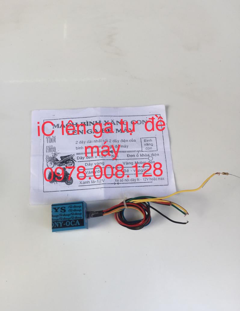 ic lên ga tự đề máy