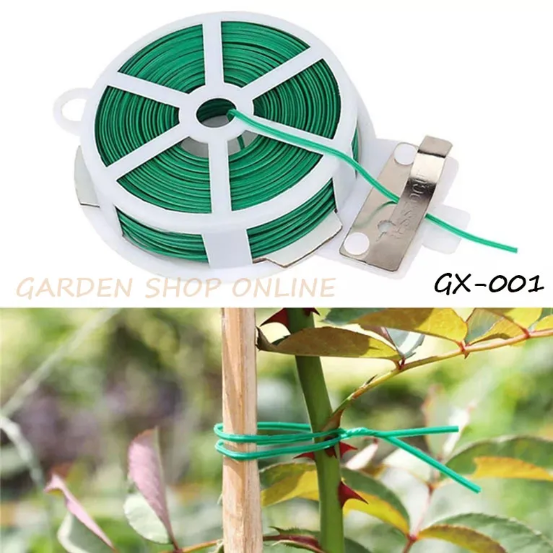 Dây buộc đồ đa năng Twist Tie 50m -100m (Dây nhựa, lõi kẽm)
