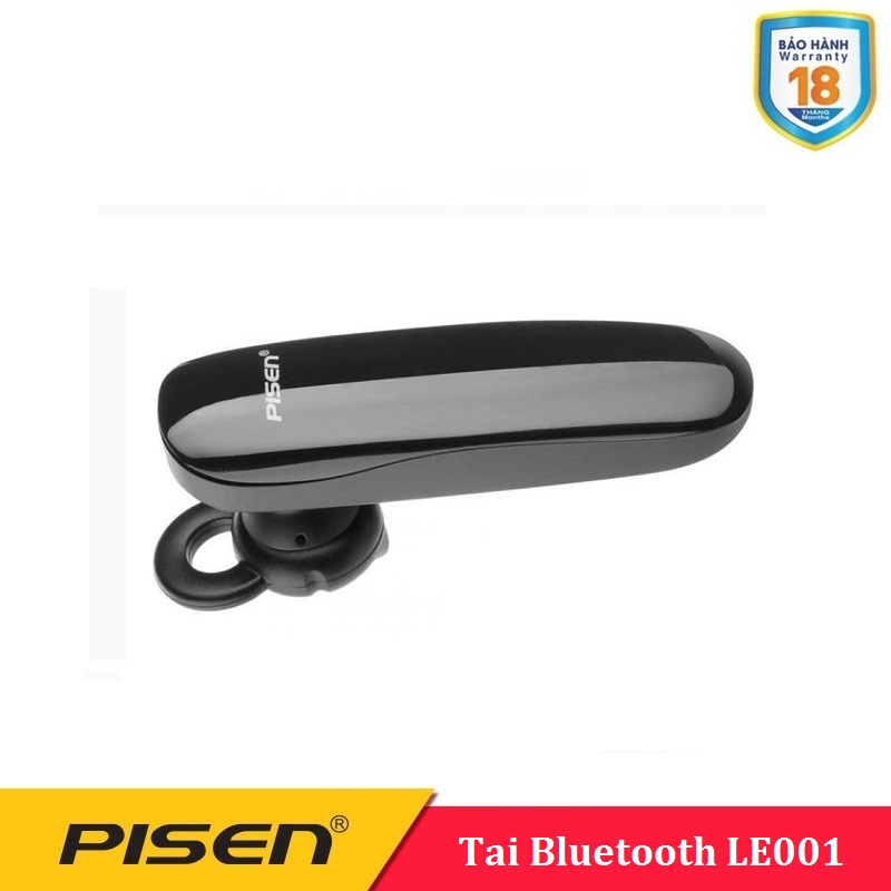 Tai nghe bluetooth Pisen LE001 - Màu đen
