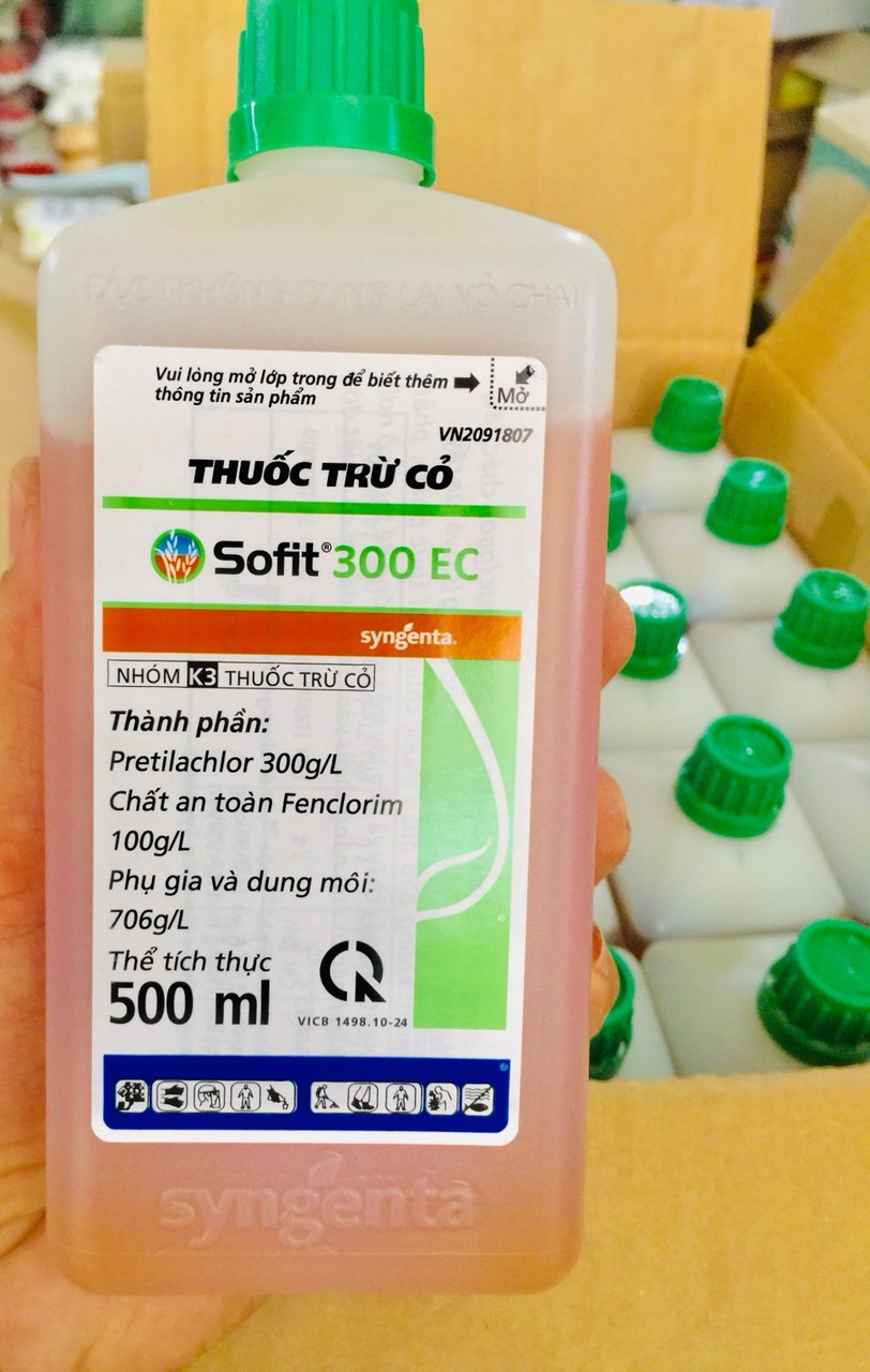 SOFIT 300EC  TRỪ CỎ TRÊN RUỘNG LÚA CHAI 500ML