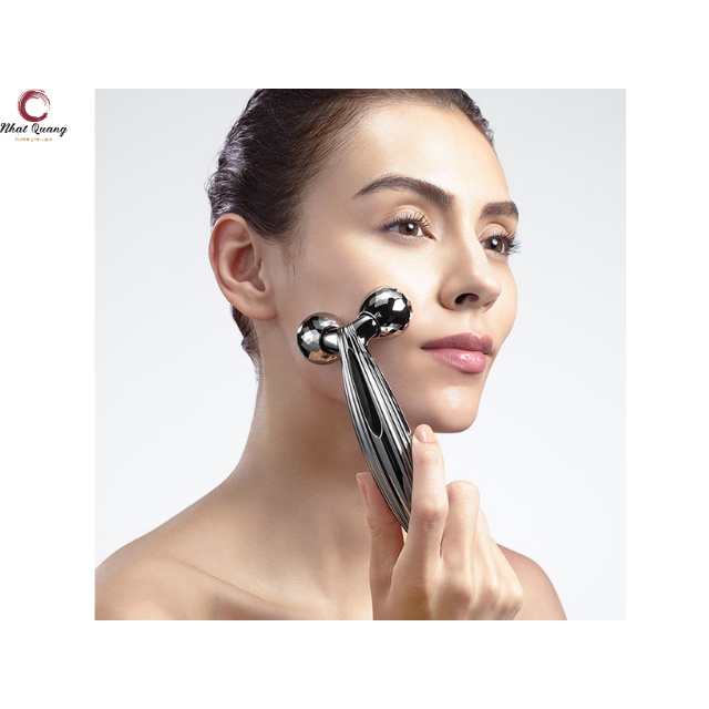 [CÓ SẴN] Máy Massage Refa Carat Ray Face - Con Lăn Massage Cho Mặt Body