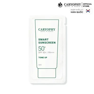 [HB Gift] Kem chống nắng nâng tông Caryophy Smart Sunscreen Tone Up cho da dầu, da nhạy cảm 5ML
