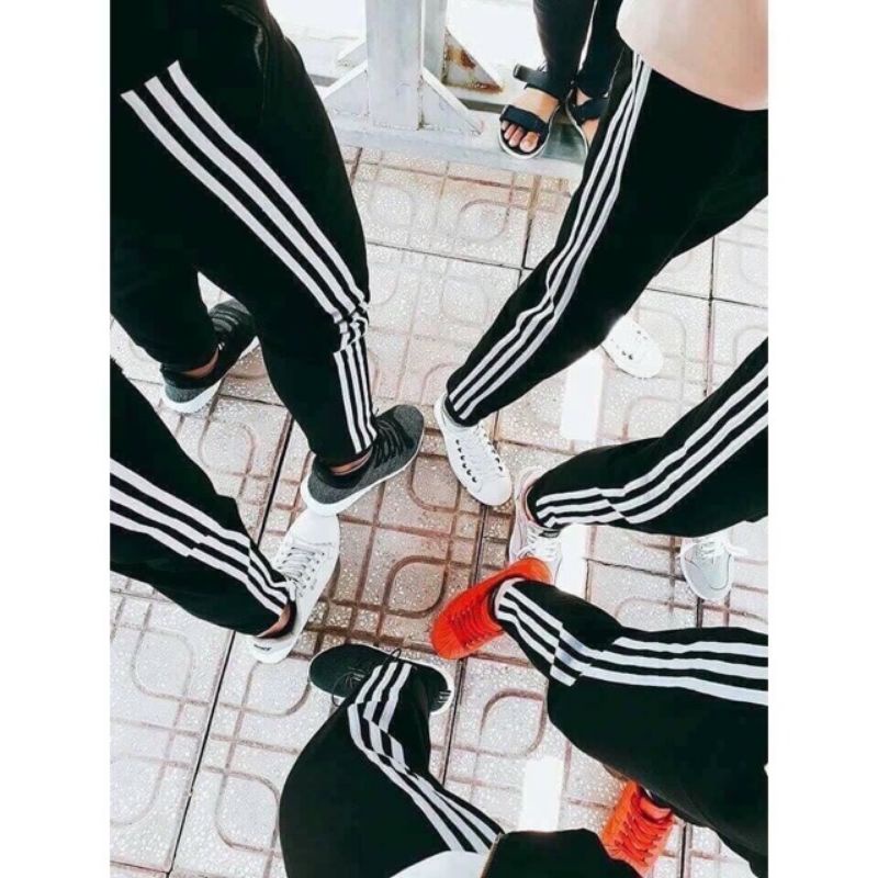 quần baggy 3 sọc chất umi
