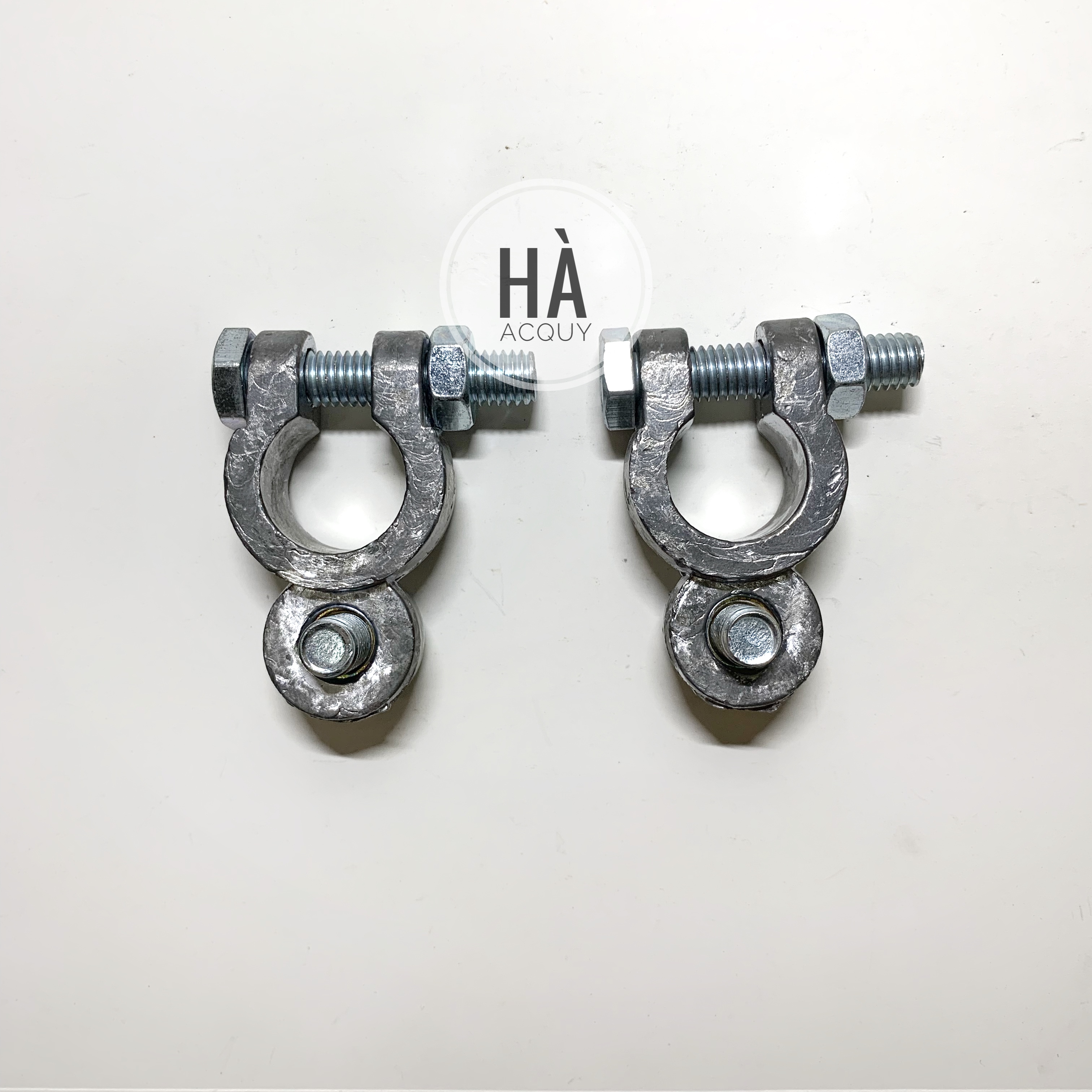 Đầu Bọp Cọc Bình Ắc Quy bằng Chì Tròn Phi 18 (D18 mm) - 1 cặp