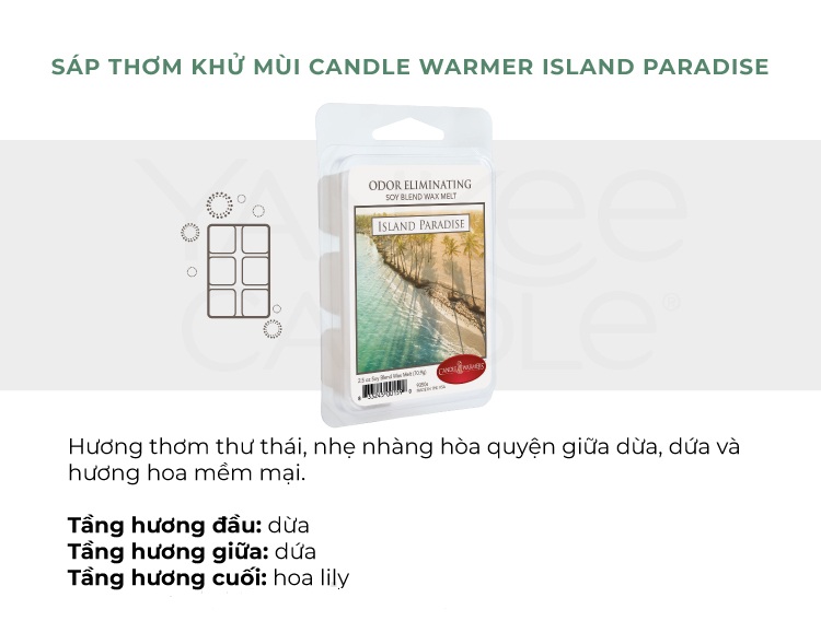 Sáp thơm Candle Warmers từ Yankee Canlde 70.9g (nhiều mùi)