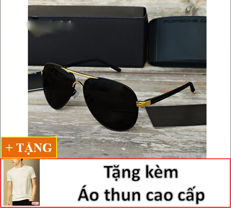 Giá bán Kính mát nam cao cấp P9003 + TẶNG KÈM ÁO THUN TRƠN CAO CẤP