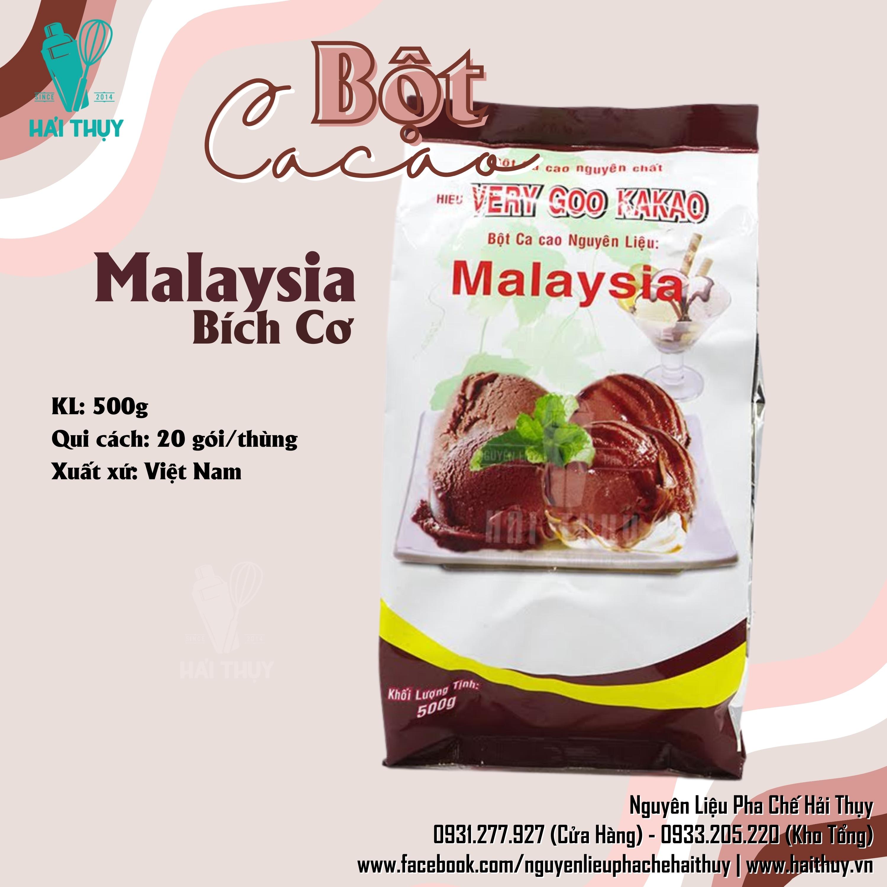 Bột Cacao Malaysia