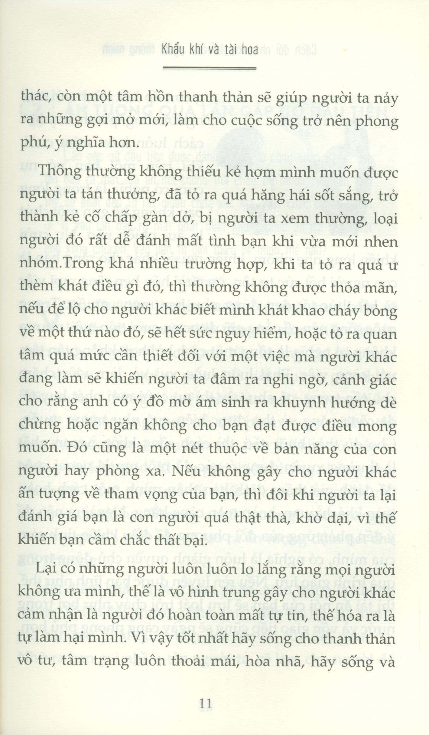 Cách Đối Nhân Xử Thế Của Người Thông Minh