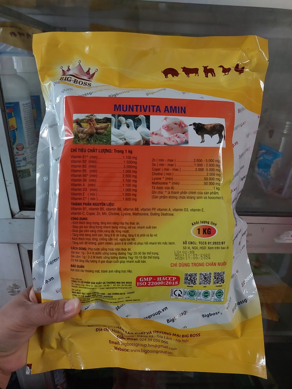 giúp tă.ng câ.n nhanh cho vật nuôi
