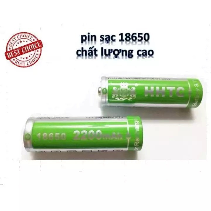 PIN SẠC DP-LI01 2000 MAH ( 18650 3.7V ) HÀNG CHUẨN CAO CẤP ( SD 5H LIÊN TỤC )