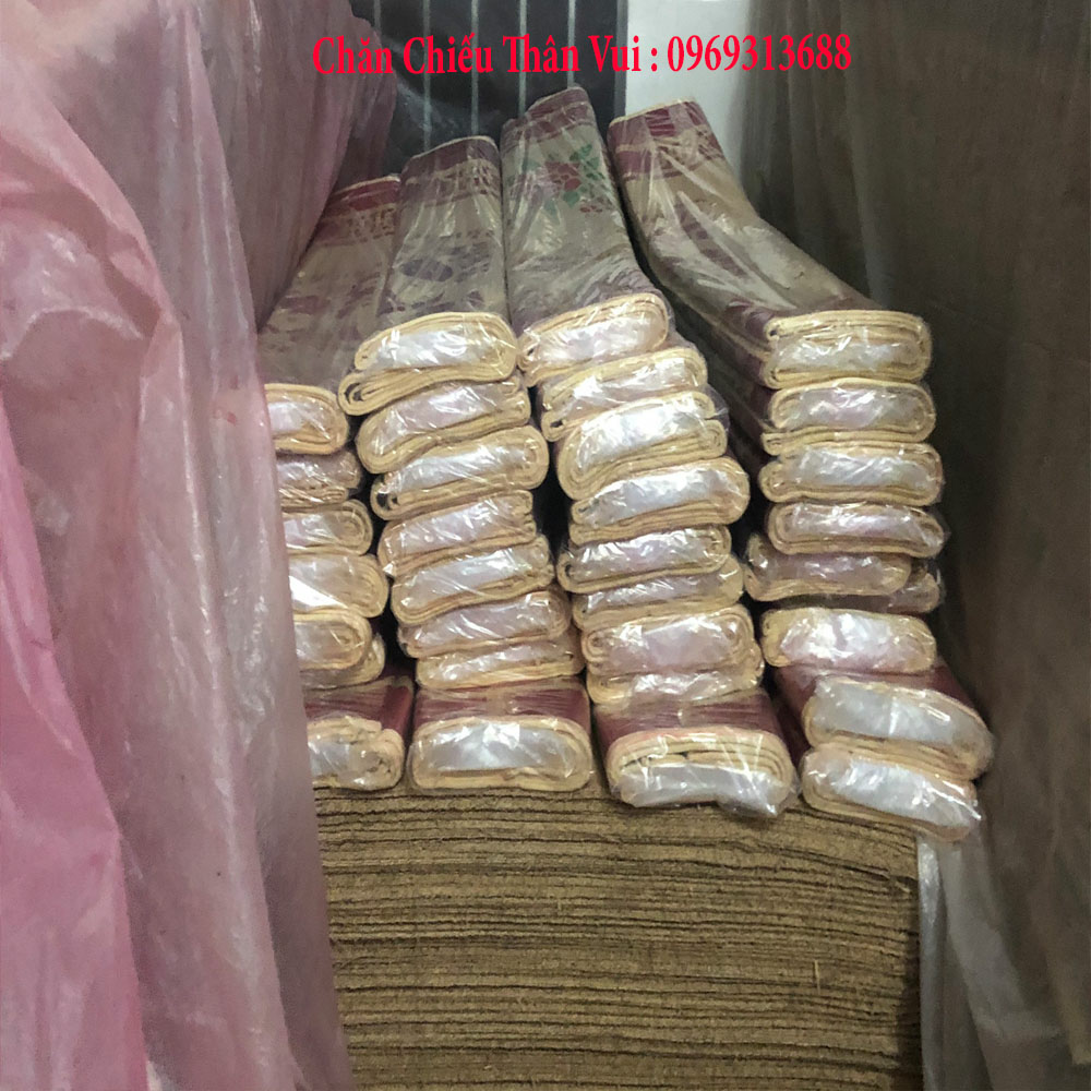 Chiếu Cói ❤️FREESHIP❤️Chiếu Thái Bình In Dừa 0,8/1m2/1m5/1m6/1m8/2m2