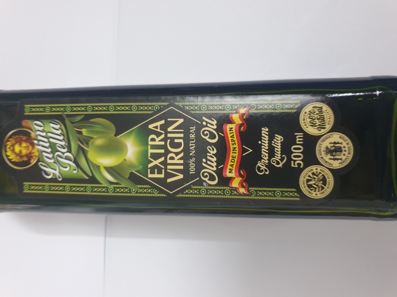Dầu Oliu Extra Virgin Latino Bella - 500ml nhập khẩu Tây Ban Nha