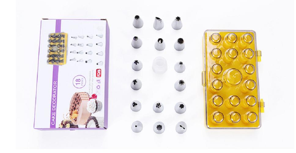 [HCM]Bộ 16 đui bắt bông kem kèm chốt
