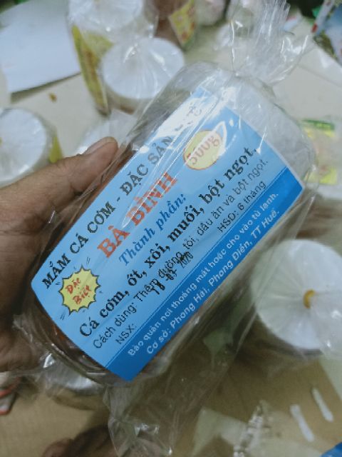 Mắm cá cơm biển như hình đặc sản Huế 480gr
