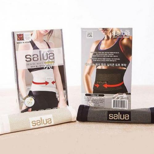 Đai nịt giảm mỡ bụng và điều hòa tuần hoàn cơ thể salua health waist germanium + tourmaline - g001