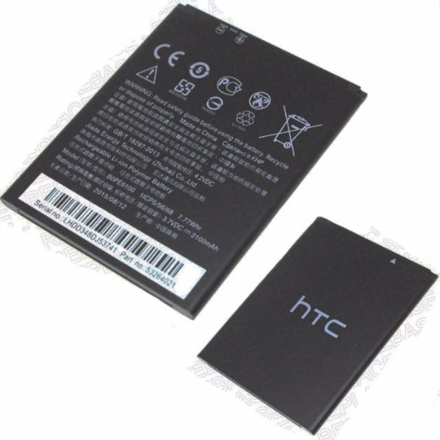 Pin htc desire 620g - 2100mah original battery _ bh 6 tháng