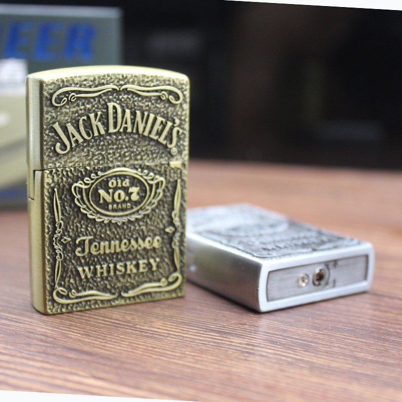 Bật lửa Gas Đá Jack Daniels Whiskey (Không Gas)