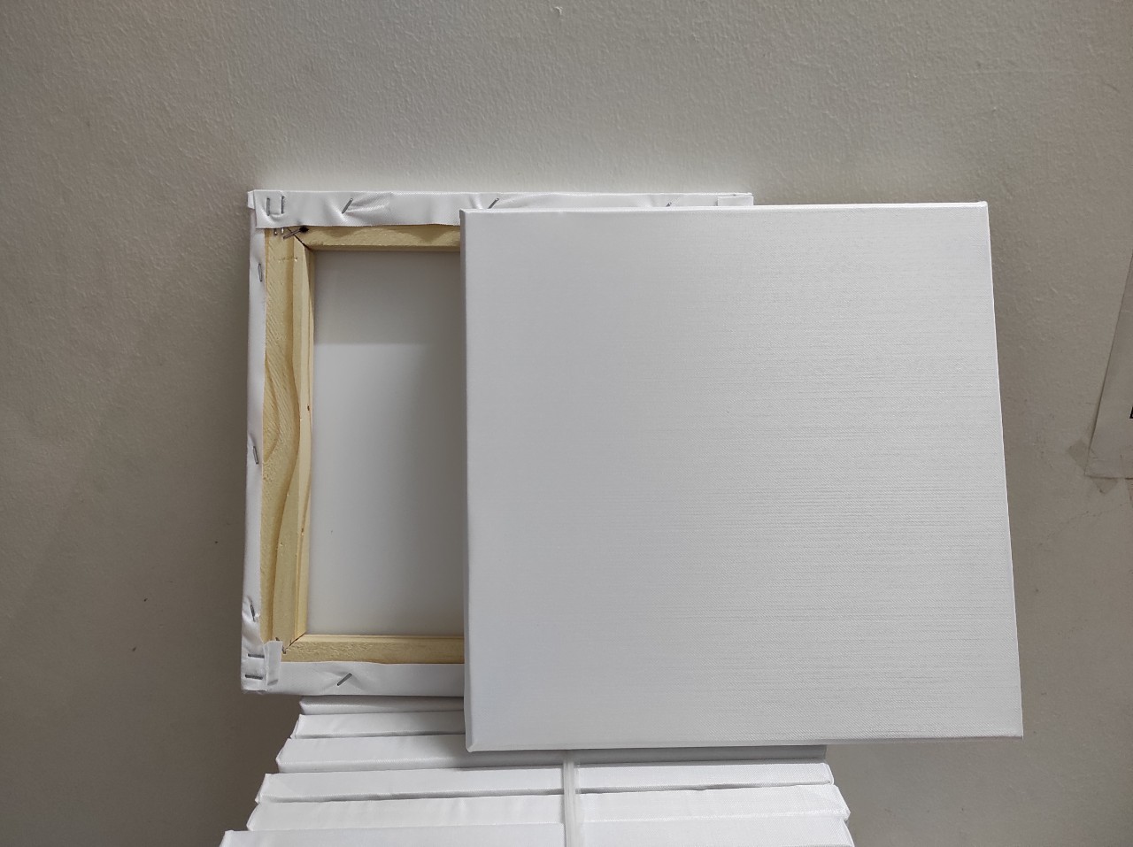 Combo 2 toan vẽ tranh 20x20 cm căng sẵn