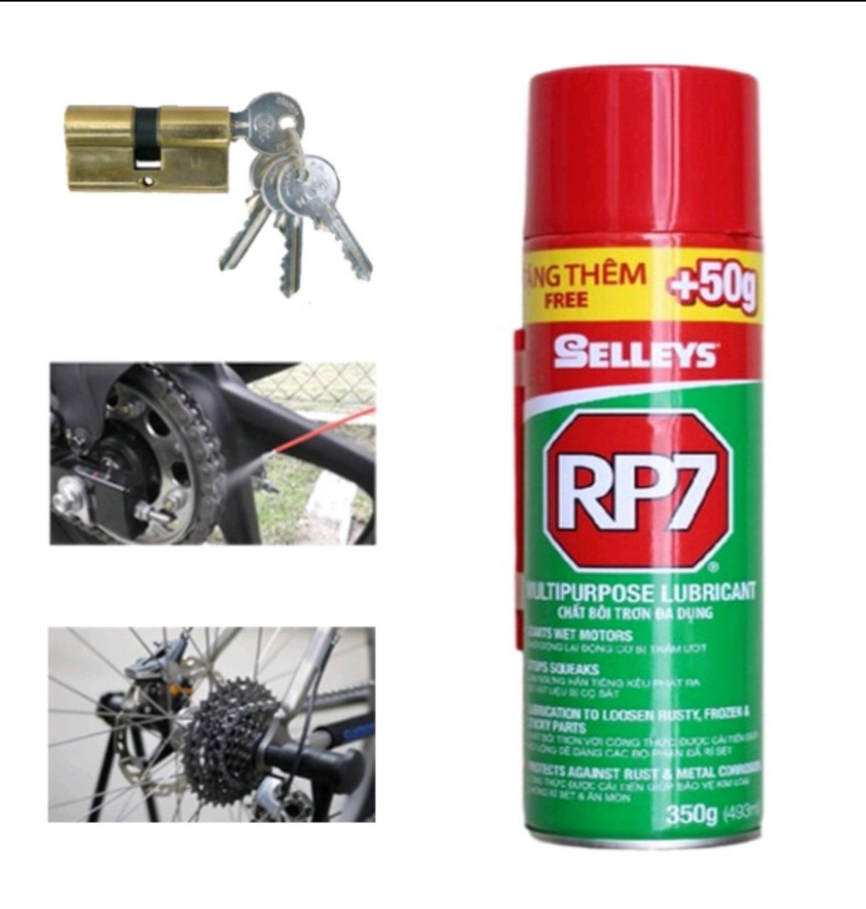 Ies Rp7 Chai xịt Selleys RP7 chống rỉ boi trơn và bảo vệ thiết bị 350G 300G ...