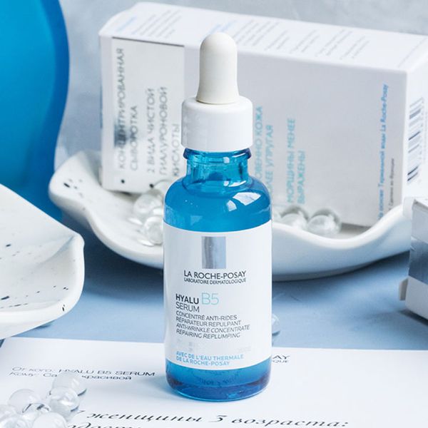 [HCM]Dưỡng chất chuyên sâu giúp hỗ trợ quá trình tái tạo da La Roche-Posay Hyalu B5 Serum 30ml