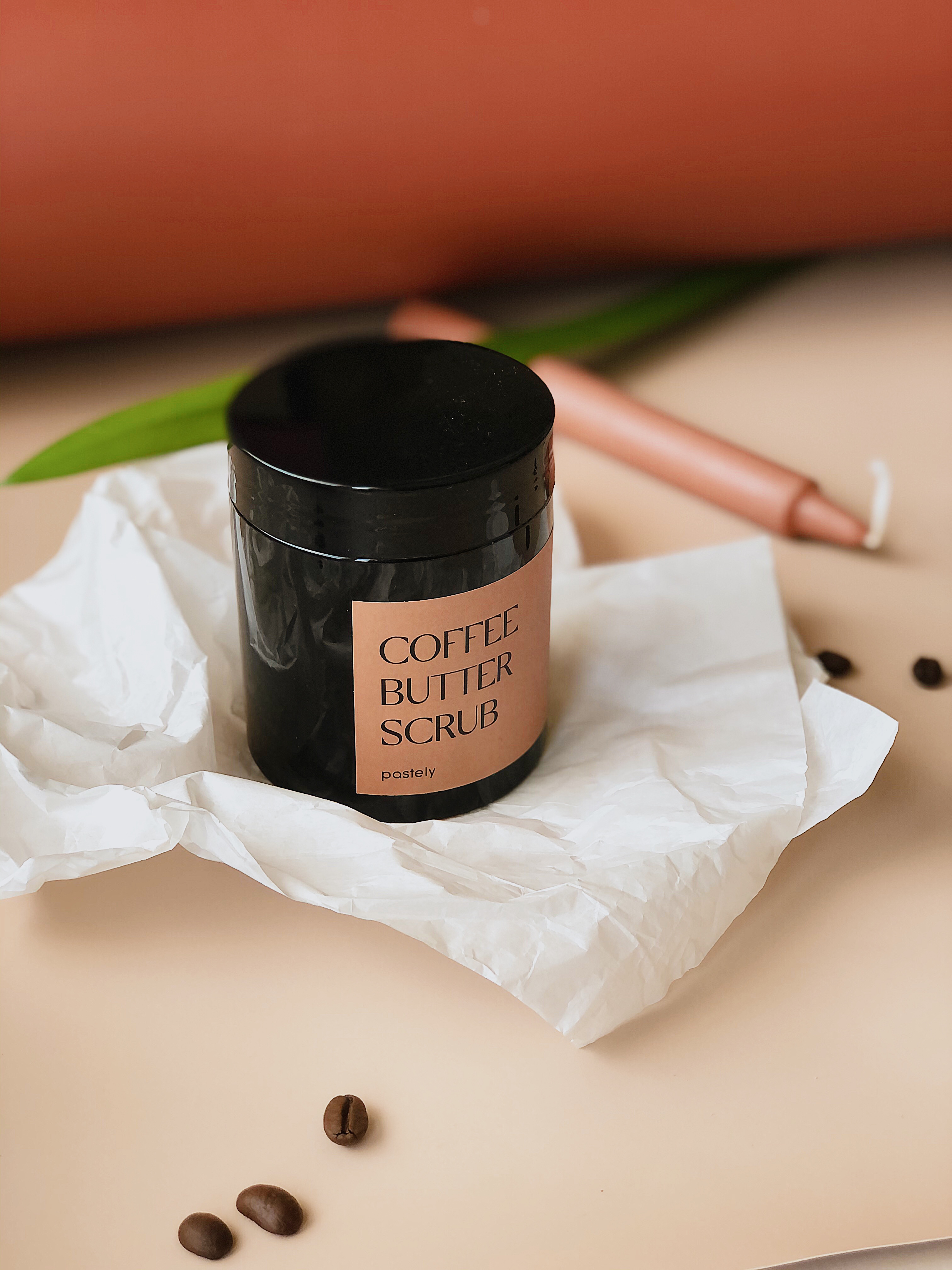 Kem tẩy da chết cà phê Coffee Butter Scrub Pastely