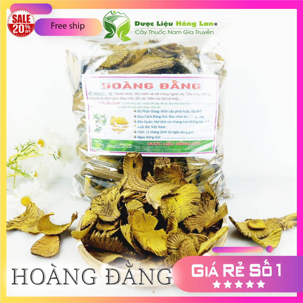 [FreeshipMAX] Combo 2kg Hoàng Đằng khô - duoclieuhonglan