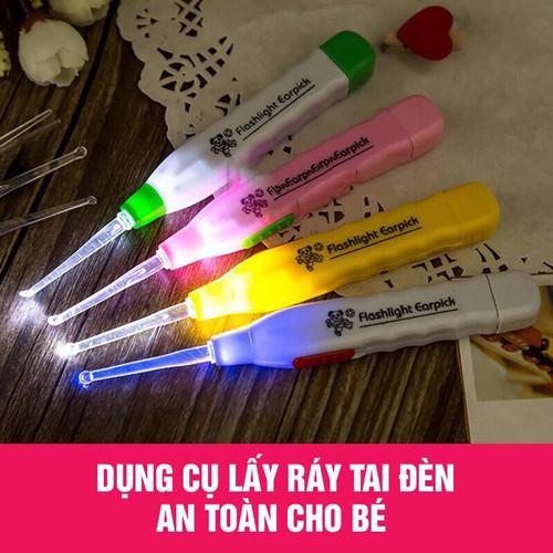 [HCM][Combo 2] Cây Lấy Ráy Tai Có Đèn Thông Minh An Toàn Cho Bé Màu Sắc Đa Dạng Thiết Kế Nhỏ Gọn Tiện Lợi