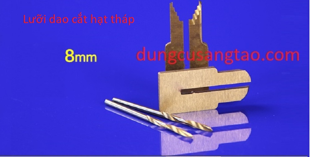 Mũi khoan hạt chuỗi hình bầu/ hạt tháp (Dao cắt hạt bầu/ cắt hạt tháp)