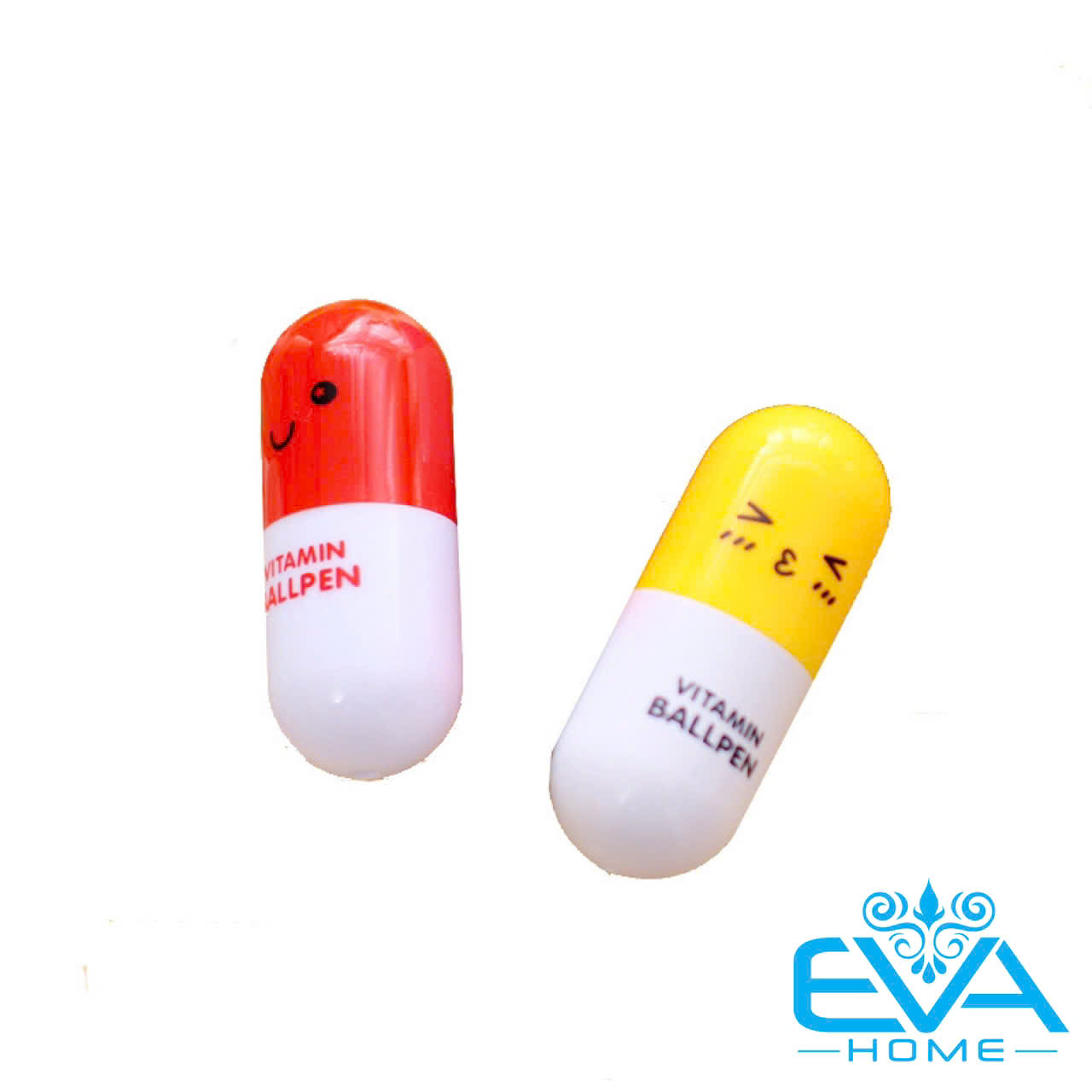Bô 5 Bút Bi Vitamin Hoạ Tiết Icon Cute