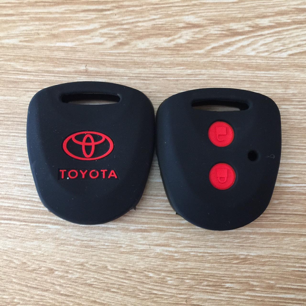 Bao chìa khóa silicon Toyota Wigo