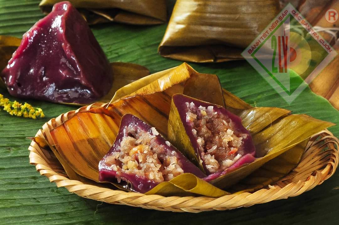 Bánh ít nhân dừa (10 cái)_ [bánh tét trà cuôn hai lý tại trà vinh]