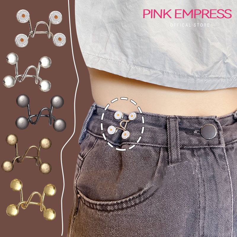 Adjustable Buttons Can Be Reduced Without Screw Jeans Waist Buckle