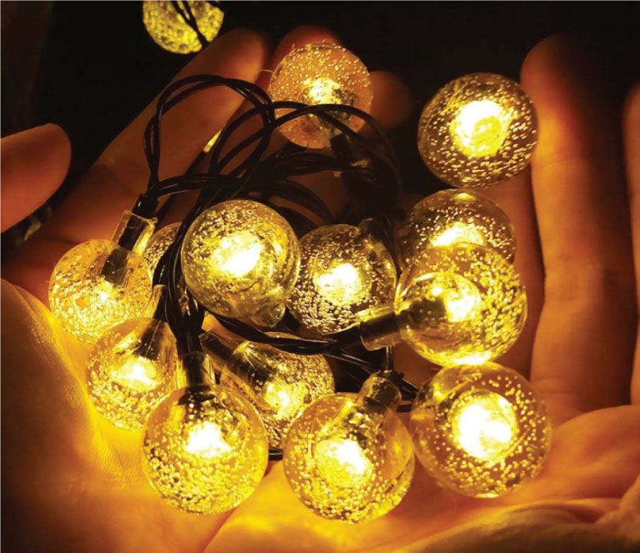 Bộ dây đèn Led trang trí dài 10m, 8 chế độ nháy