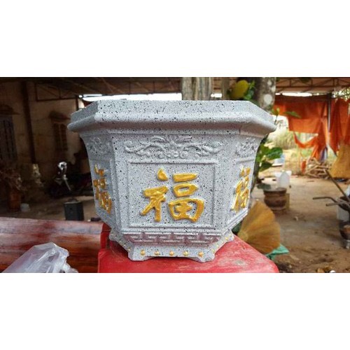 Khuôn chậu đẹp lục giác 20