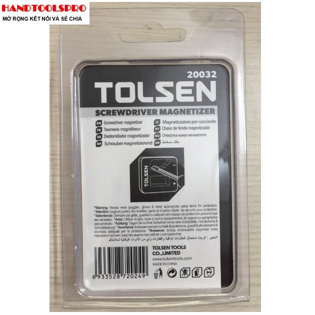 Khử nạp từ tua vít TOLSEN 20032