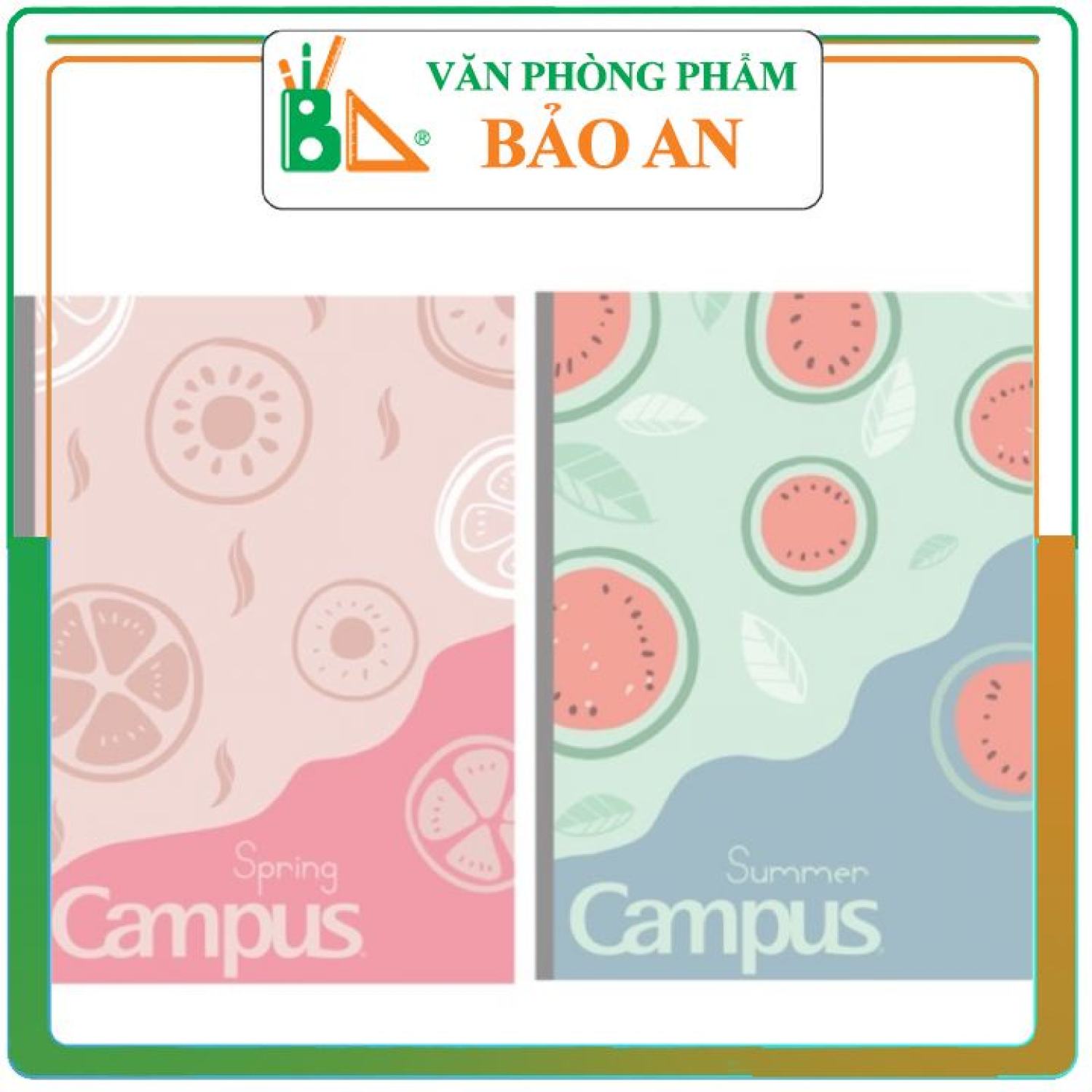 ( Lốc 10 Quyển) Vở Kẻ Ngang 120 Trang Four Seasons 2 CAMPUS