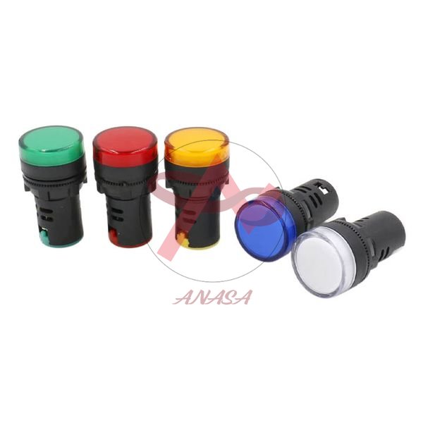 Đèn báo tủ điện 220v phi 22mm