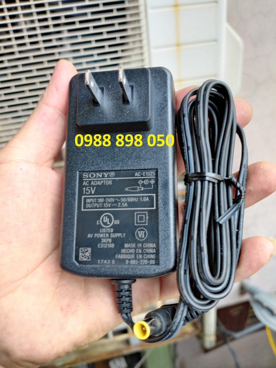 Cục sạc loa sony xb3