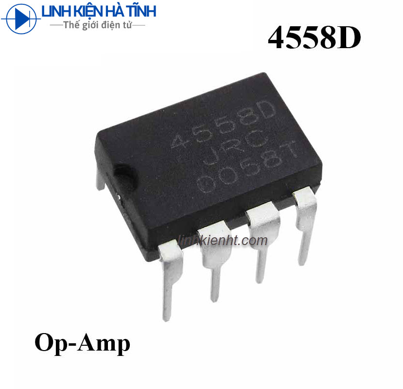 Combo 10 con jrc4558d jrc4558 4558d 4558 dip-8