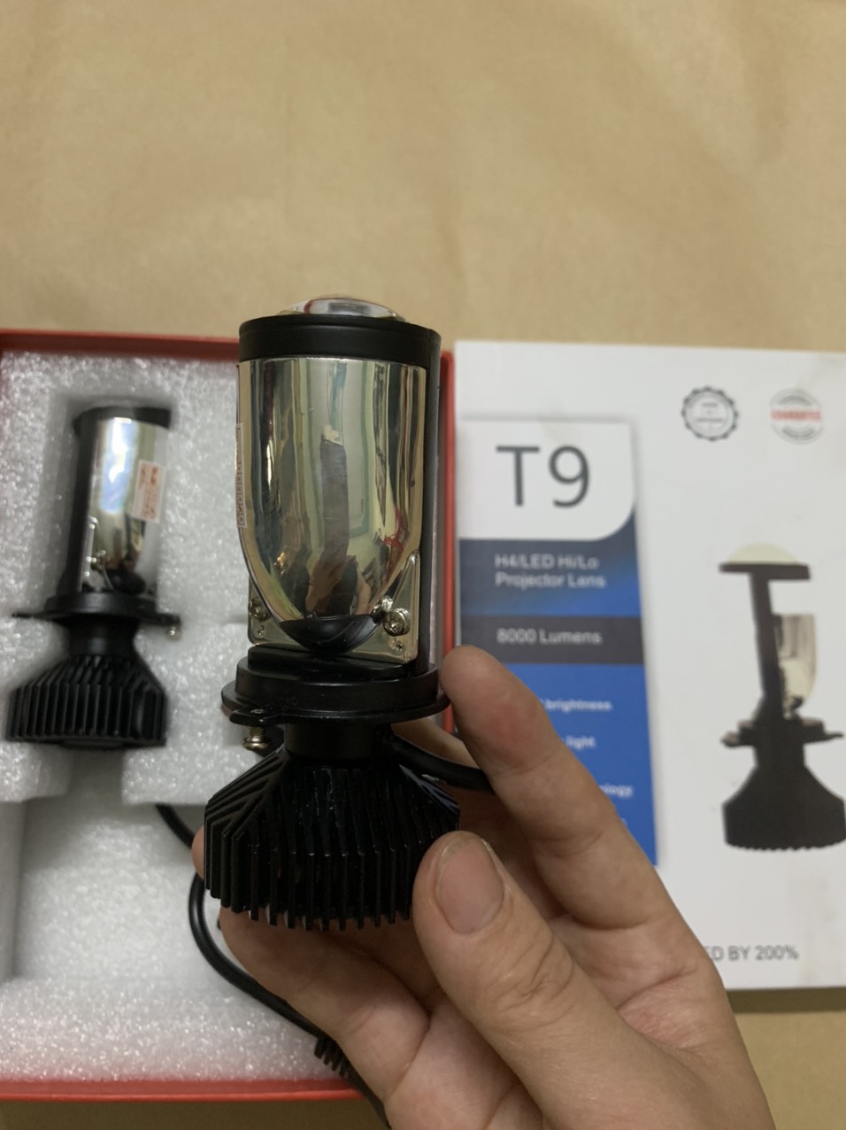 ĐÈN LED BI CẦU MINI CHÂN H4