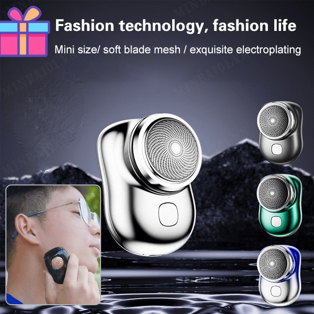 Waterproof portable electric shaver