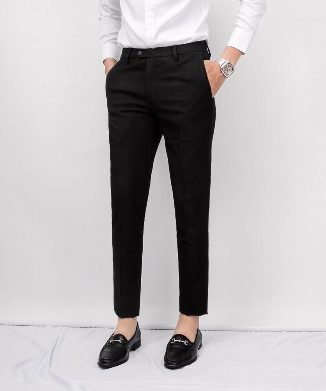 Quần Tây Nam, Quần Tây Âu Nam Cao Cấp Thích Hợp Việc Đi Học, Đi Tiệc PonShop TA003