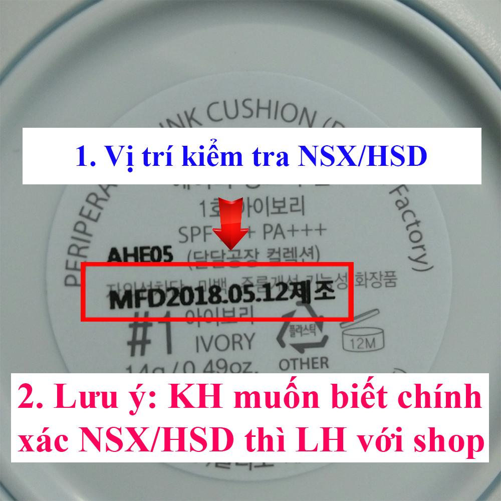 PHẤN NƯỚC KIỀM DẦU PERIPERA AIRY INK CUSHION DAL DAL FACTORY