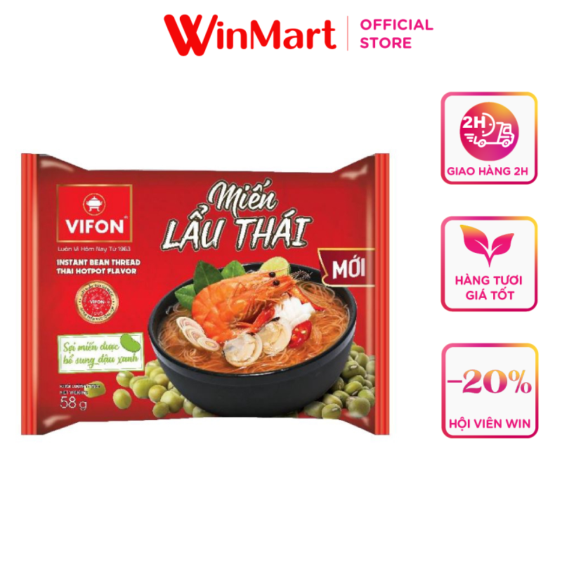-Miến lẩu Thái Vifon gói 60g