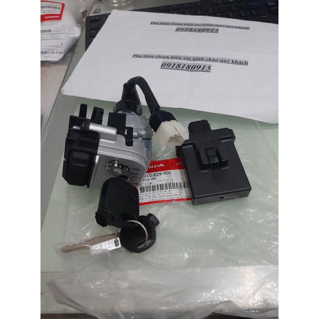 Bộ khóa điện sh mode honda