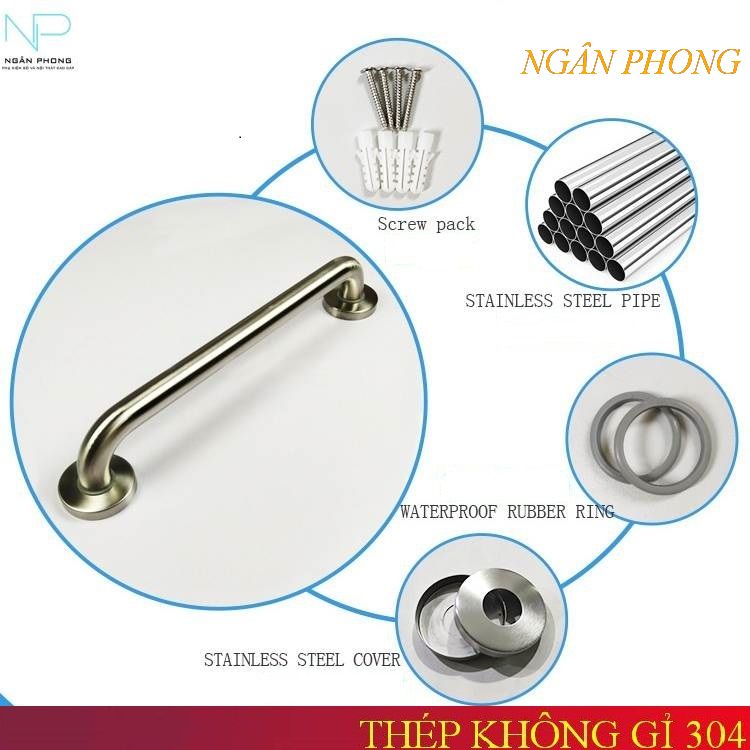 TAY VỊN AN TOÀN INOX 201(HỖ TRỢ LẮP ĐẶT TẠI TP. HỒ CHÍ MINH TÍNH PHÍ)