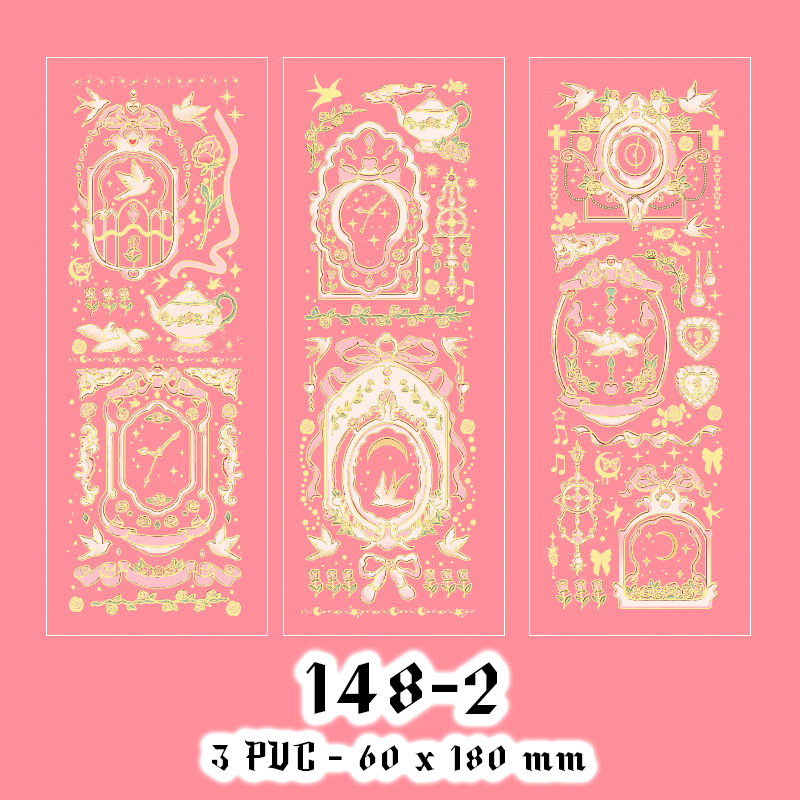 Sticker ảnh trang trí Scrapbook, sổ tay, vở - [ 148 ]