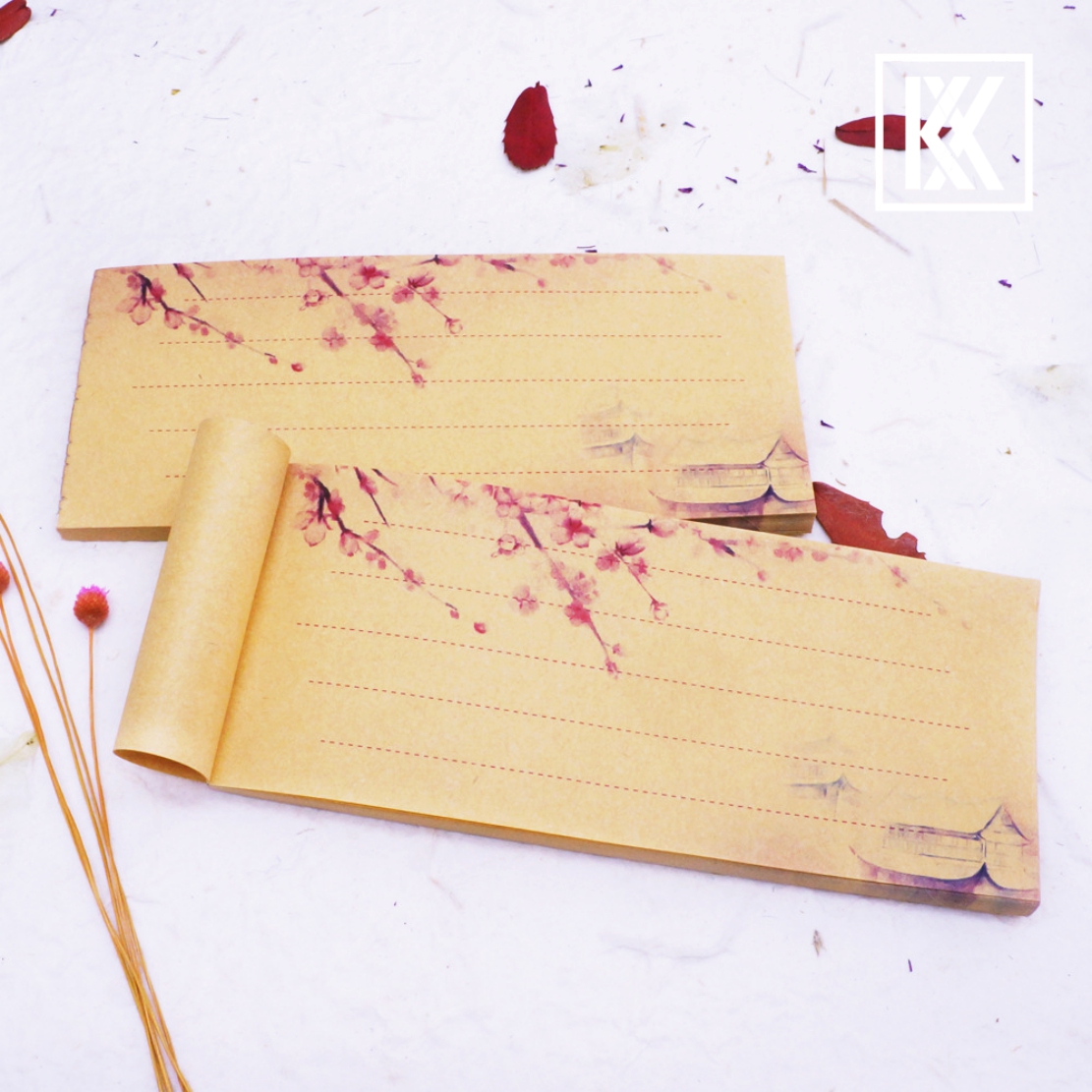 Giấy note Cổ phong, khổ 17.6 x 7.5 cm